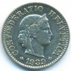 Швейцария, 5 раппенов 1939 год