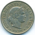 Швейцария, 5 раппенов 1930 год