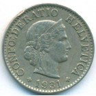 Швейцария, 5 раппенов 1931 год