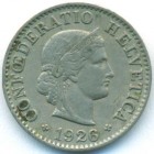 Швейцария, 5 раппенов 1926 год