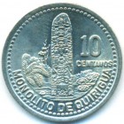 Гватемала, 10 сентаво 1993 год (UNC)