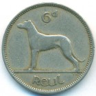 Ирландия, 6 пенсов 1947 год