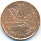 Гайана, 5 долларов 1996 год (UNC)