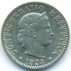 Швейцария, 20 раппенов 1924 год