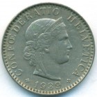 Швейцария, 20 раппенов 1939 год