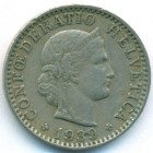 Швейцария, 20 раппенов 1939 год