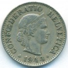 Швейцария, 10 раппенов 1944 год