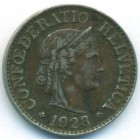 Швейцария, 10 раппенов 1928 год