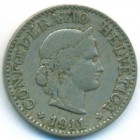 Швейцария, 10 раппенов 1911 год