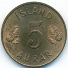 Исландия, 5 эйре 1960 год (UNC)