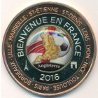 Франция, жетон 2016 год (PROOF)