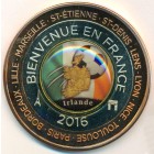 Франция, жетон 2016 год (PROOF)