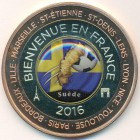 Франция, жетон 2016 год (PROOF)