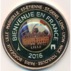 Франция, жетон 2016 год (PROOF)