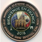 Франция, жетон 2016 год (PROOF)