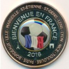 Франция, жетон 2016 год (PROOF)