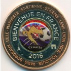 Франция, жетон 2016 год (PROOF)