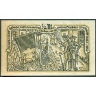 Германия, 1/2 марки 1921 год НОТГЕЛЬД