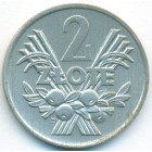 Польша, 2 злотых 1970 год (UNC)