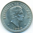 Колумбия, 20 сентаво 1964 год (UNC)