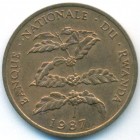 Руанда, 5 франков 1987 год (UNC)