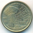 Испания, 5 песет 1997 год (UNC)