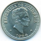Колумбия, 20 сентаво 1964 год (UNC)