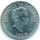 Колумбия, 20 сентаво 1964 год (UNC)