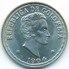 Колумбия, 20 сентаво 1964 год (UNC)