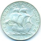 Португалия, 2-1/2 эскудо 1951 год (UNC)