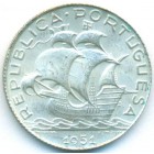 Португалия, 2-1/2 эскудо 1951 год (UNC)