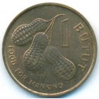 Гамбия, 1 бутут 1974 год (UNC)