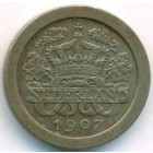 Нидерланды, 5 центов 1907 год