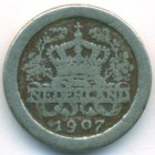 Нидерланды, 5 центов 1907 год