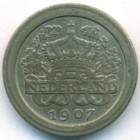 Нидерланды, 5 центов 1907 год
