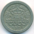 Нидерланды, 5 центов 1908 год