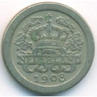 Нидерланды, 5 центов 1908 год