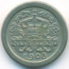Нидерланды, 5 центов 1908 год