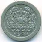 Нидерланды, 5 центов 1908 год