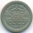 Нидерланды, 5 центов 1908 год