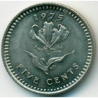 Родезия, 5 центов 1975 год (UNC)
