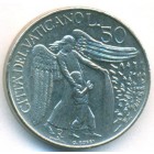 Ватикан, 50 лир 1996 год (UNC)
