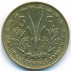 Французская Западная Африка, 5 франков 1956 год