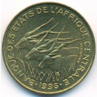 Центральные Африканские Штаты, 25 франков 1996 год (UNC)