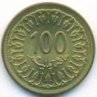 Тунис, 100 миллимов 1983 год (UNC)