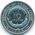 Сьерра-Леоне, 10 леоне 1996 год (UNC)