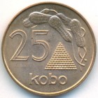 Нигерия, 25 кобо 1991 год (UNC)
