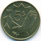 Намибия, 5 долларов 1993 год (UNC)