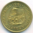 ЮАР, 1 цент 1961 год (UNC)