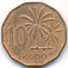 Нигерия, 10 кобо 1991 год (UNC)